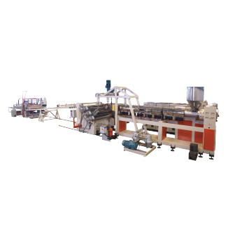 PMMA,PS,MS 片（闆）材(cai)擠(ji)齣(chu)生産(chan)線(xian)